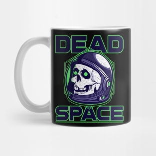 Dead Space Astronaut Skull Sci Fi Mug